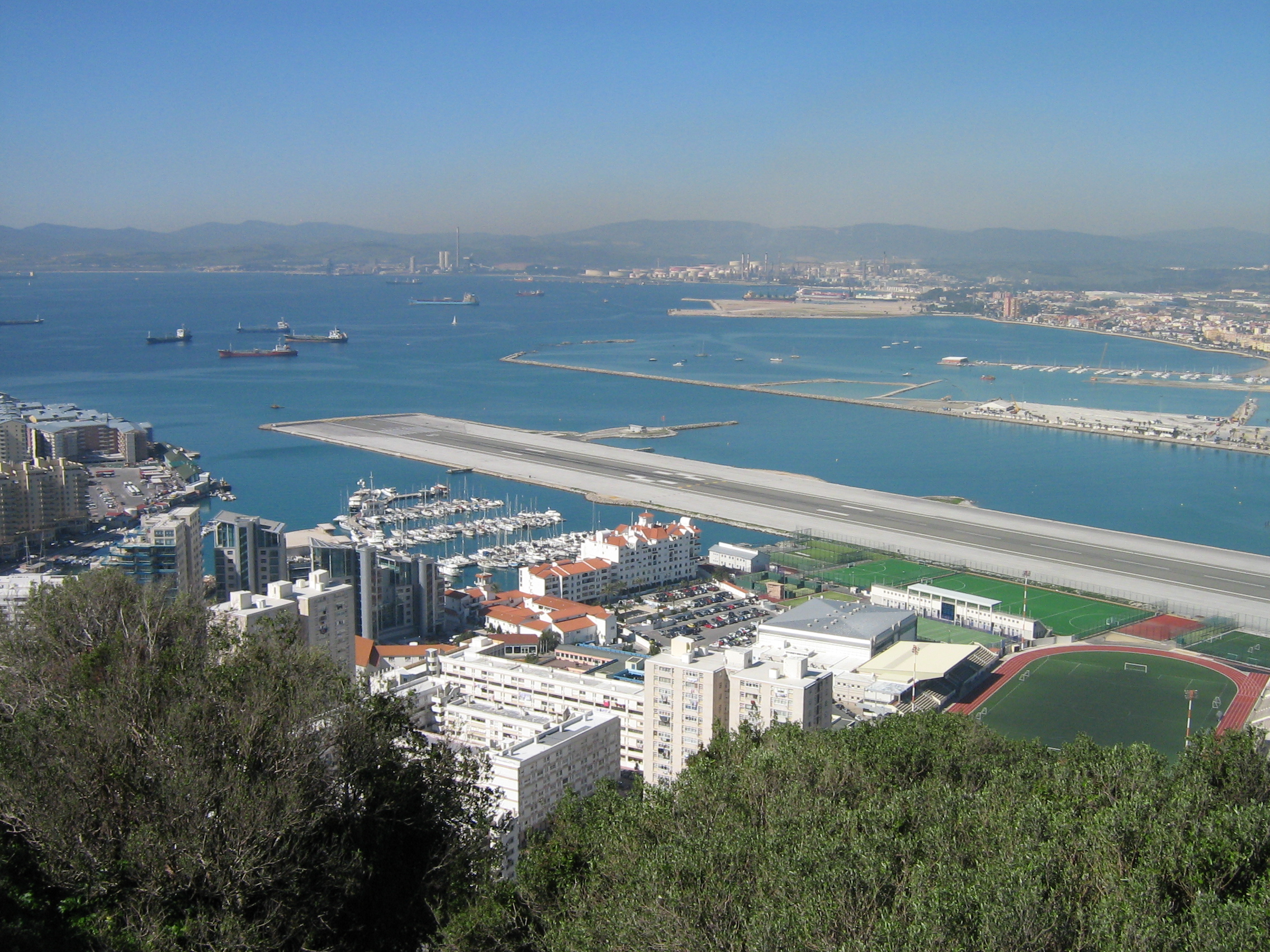 Gibraltar Before Correction
